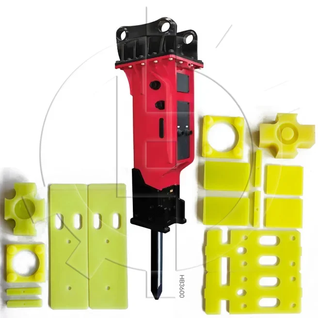 Atlas HB3600 Hydraulic Breaker PU Damper Elastic Buffer Block HB4100 Rock Hammer Shock Absorber Rubber Pad