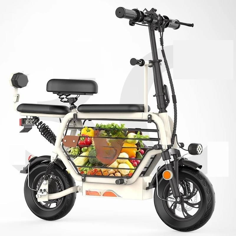 Small electric scooter pet walking dog electric car parent-child with baby battery car Internet celebrity small electric donkey