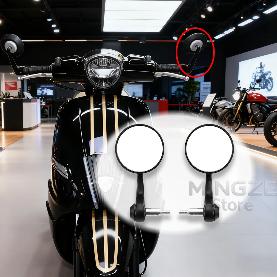 

for Peugeot Django 150 QP150T-C motorcycle rearview mirror reflector