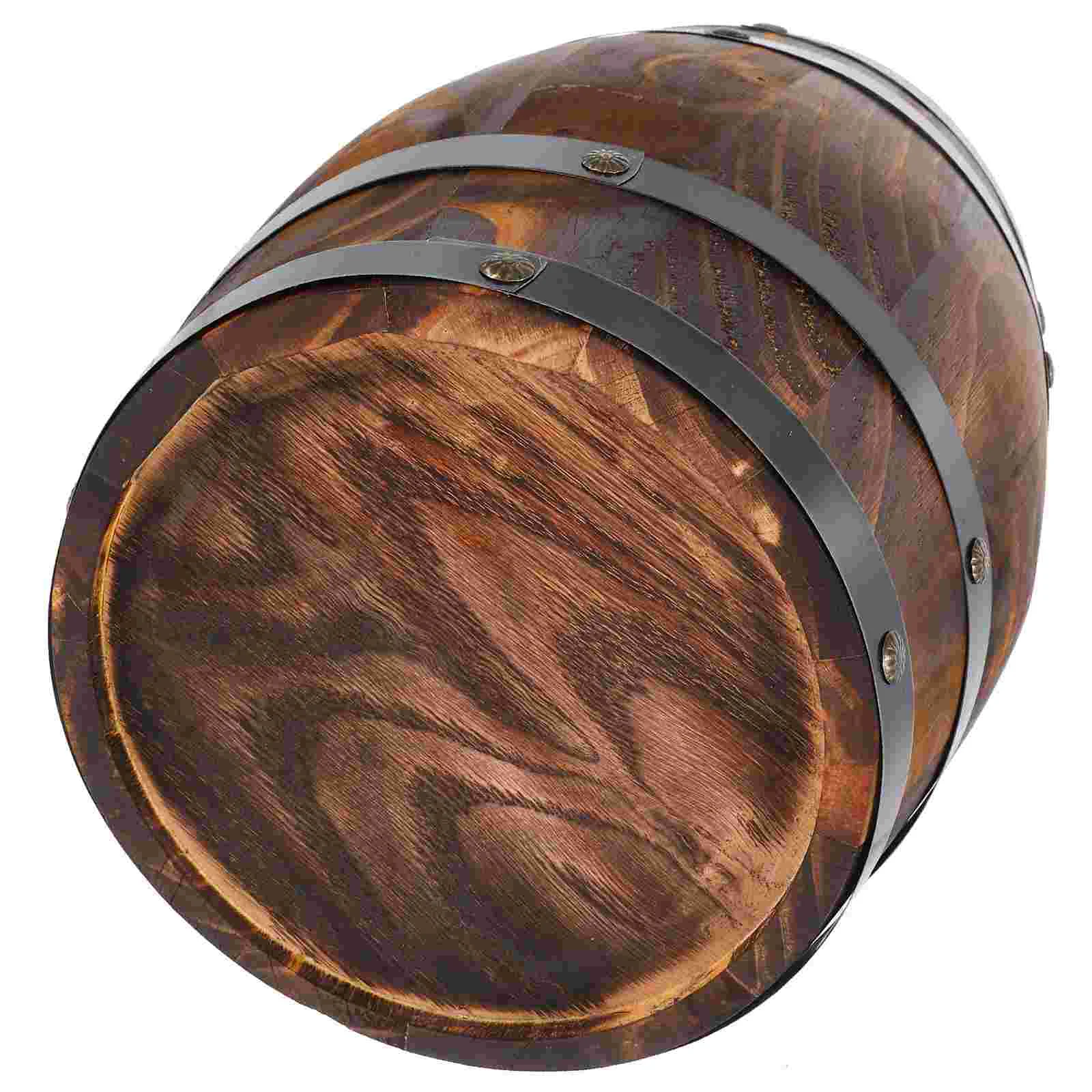 

Decorate Succulent Plants Barrel Whiskey Landscape Barrels Wooden Craft