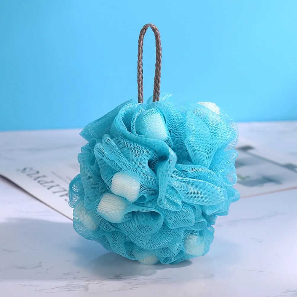 

5pcs Bathing Scrubbers Super Shower Bath Flower Household Bathing Ball Sponge Shower Balls Compact Bath Balls Thick Soft Pe