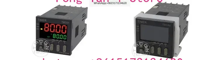 TMC5X-2P digital display dual cycle time relay dual setting delay relay
