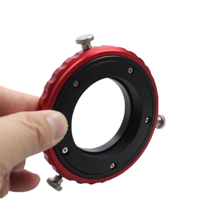 M42 M48 M54 regolatore della fotocamera CAA rotatore a 360 gradi 3 In 1 telescopio per microscopio fotografia regolatore dell\'angolo