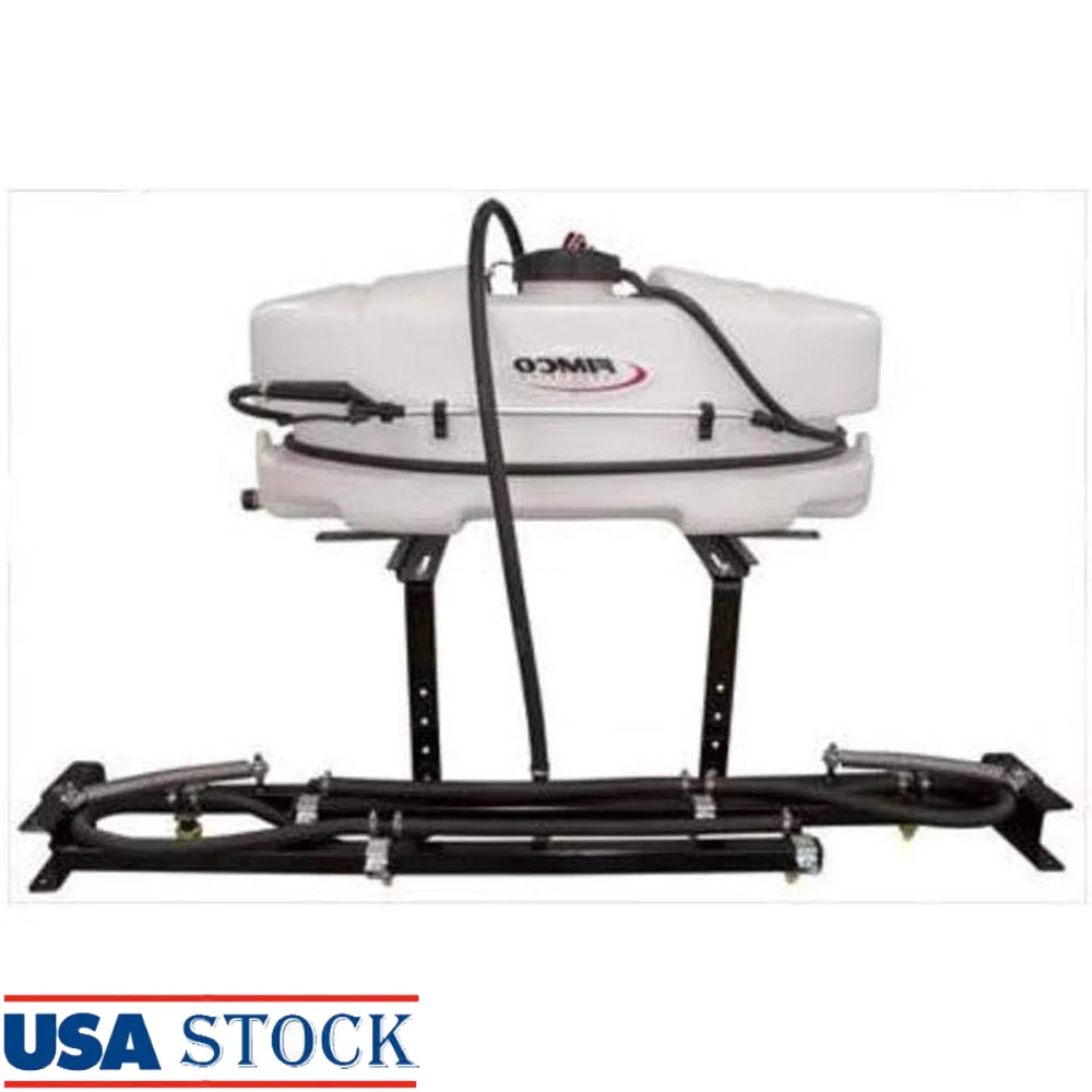 

25 Gal Corrosion Resistant Sprayer Polyethylene Tank 2.1GPM Stable Design Full Drain Port Large Pickup Sump 5in Fill Lid