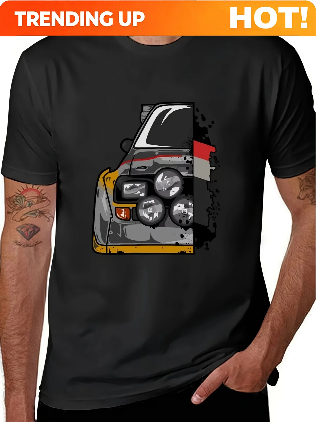 Best Choice for a Local Heavyweight Vintage Group B Rally Car T-Shirt - Retro Motorsport Tee Featuring a Rally Car Design, Suita