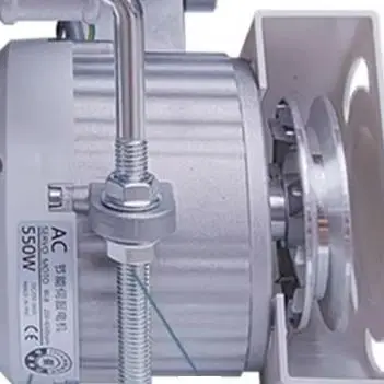 Brushless Magnet Motor 220V 550W AC Servo Motor Flatbed Double Needle Machine Edge Cutting