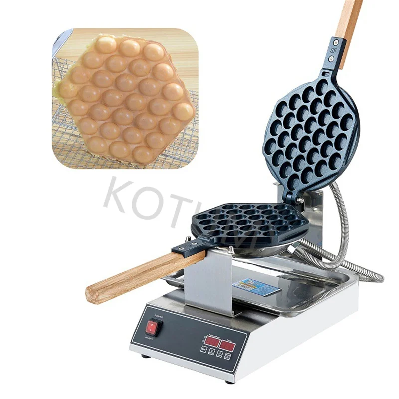 Egg Waffle Mold Commercial Stall Egg Waffle Machine Baking Tray Machine Gas Electric Egg Waffle Machine Cake Machine