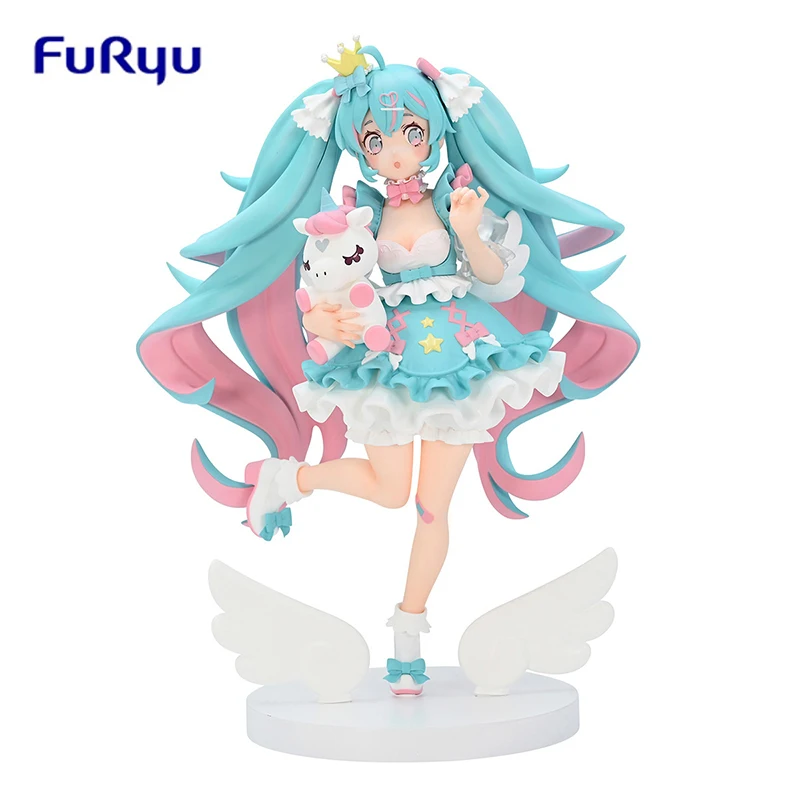 

Original FuRyu TENITOL Hatsune Miku Dream Princess PVC Anime Figure Action Figures Model Toys