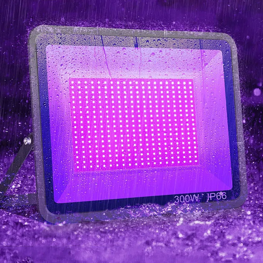 

200W 4000W LED Black Lights Outdoor Strong UV Flood Light Waterproof Blacklight Floodlight 395nm Glow Party UV BlackLights