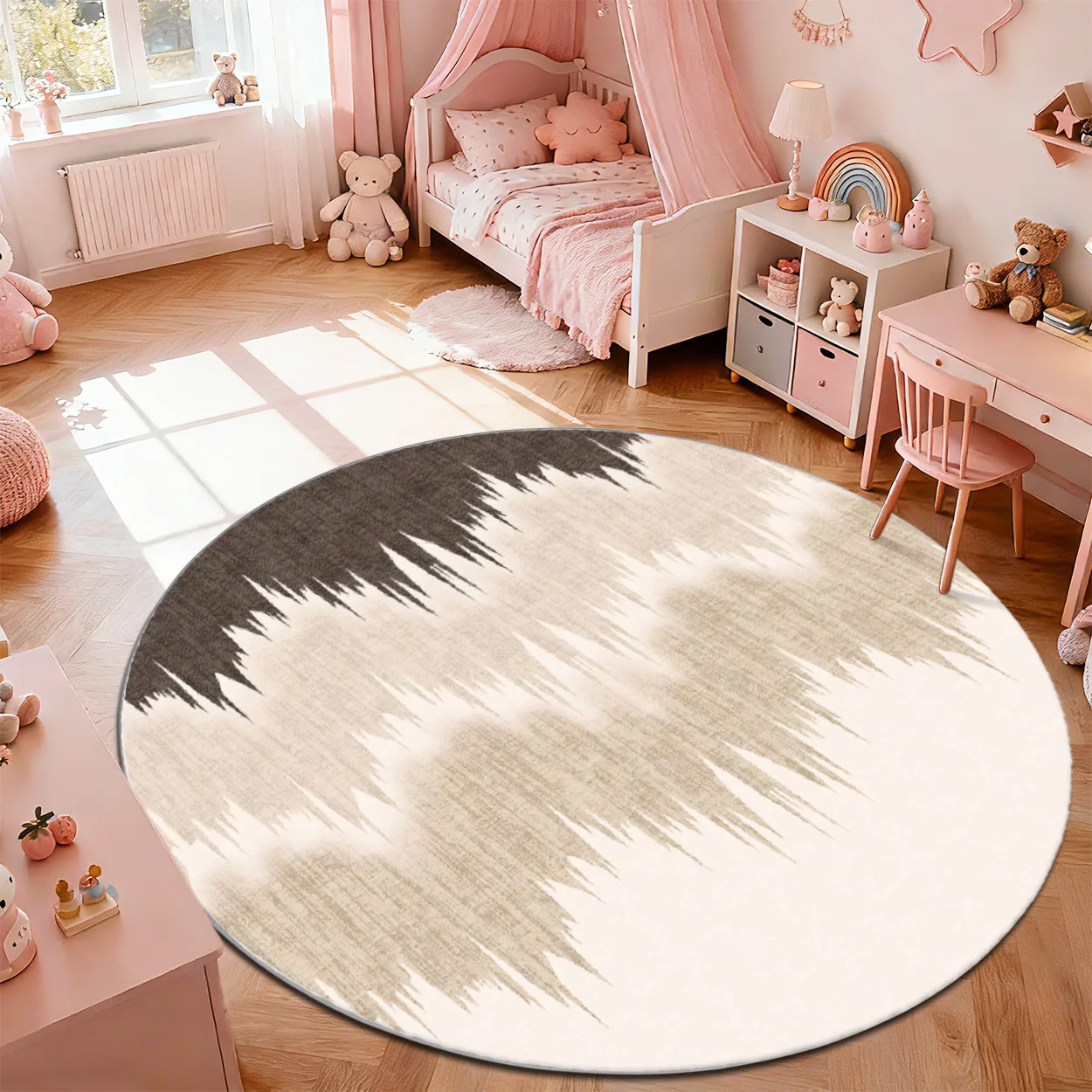 Interlocking Grid Soft Plush Carpet Decorative Floor Mat Versatile Home Accent For Coffee Shop Office Supermarket Store Display