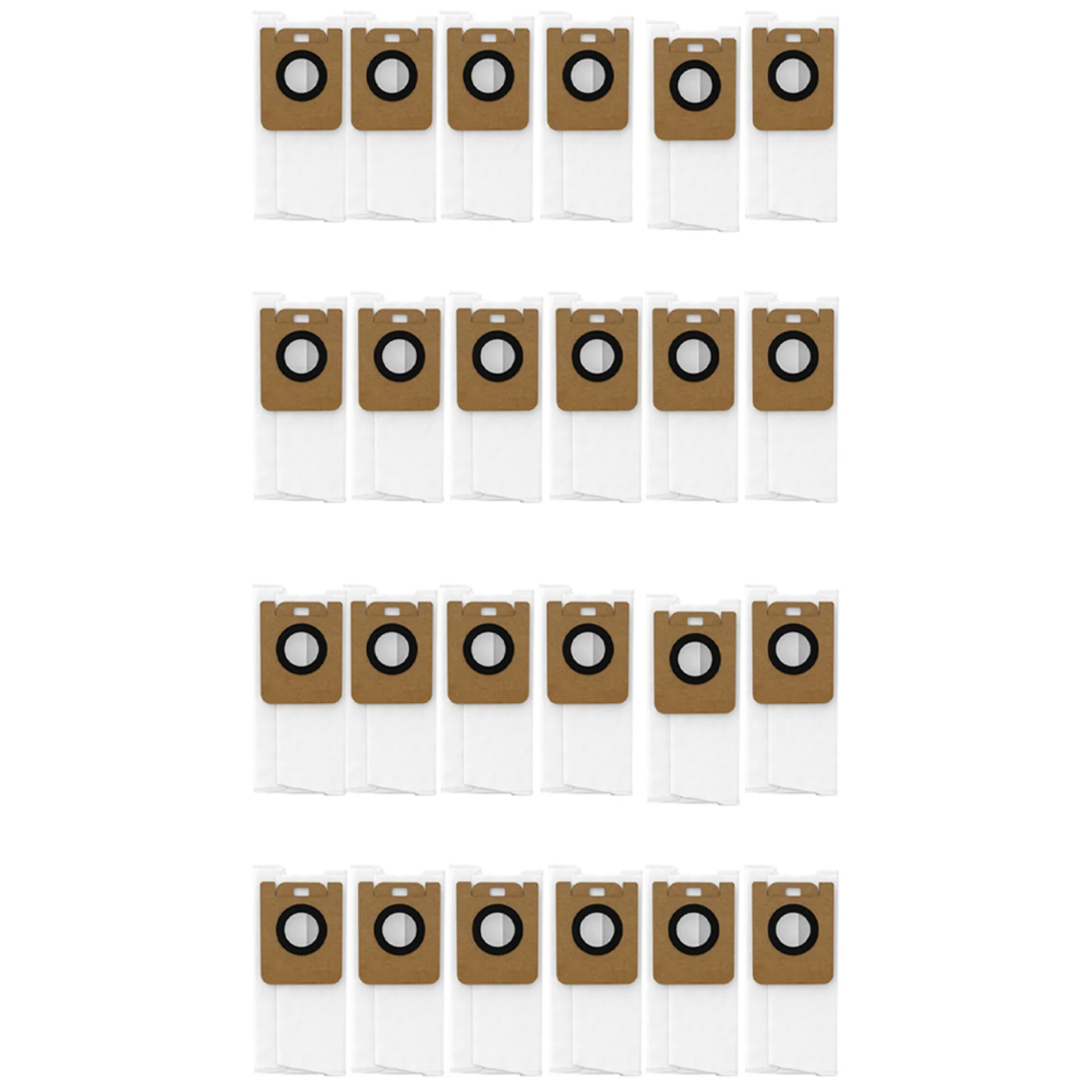 

24 Pcs Dust Bags For Dreame Bot Z10 Pro Vacuum Cleaner Spare Parts Accessories