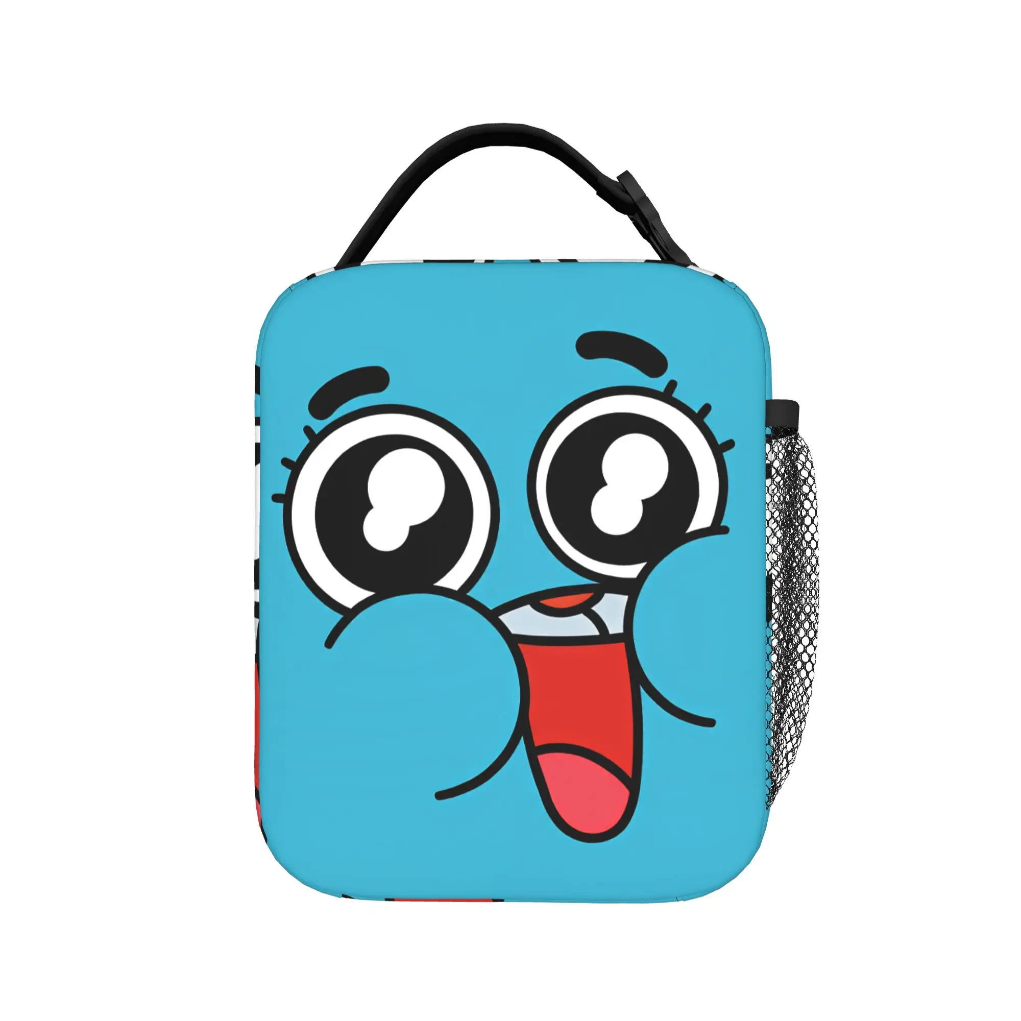 Gumball Gum Ball Watterson Amazing Cartoon Lunch Bag For Men  Print Lunch Box Casual Office Cooler Bag Oxford Tote Food Bags