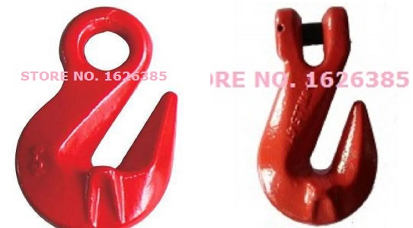 1.12--5.3Ton G80 clevis grab hook eye shortening grab hook industrial  lifting forged alloy steel hoist hook crane winch chain