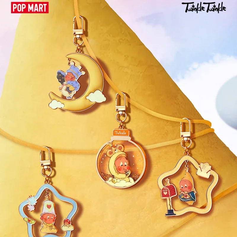 Pop Mart We Are Twinkle Twinkle Series Pendant Blind Box Guess Bag Toys Doll Cute Anime Figure Desktop Ornaments Collection