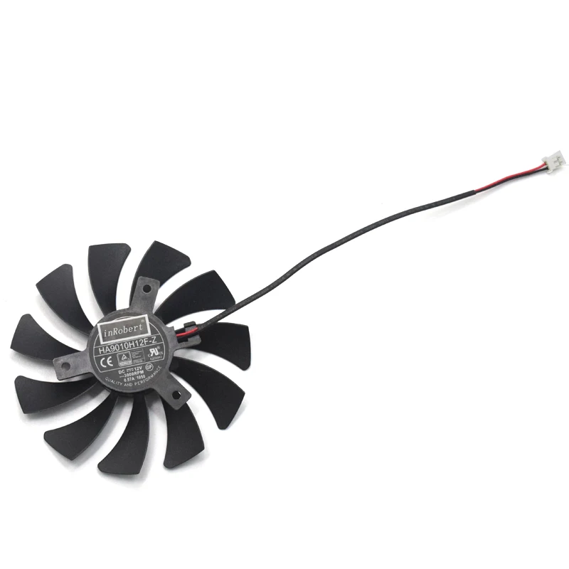 85MM HA9010H12F-Z 2Pin Video Card Fan For MSI GeForce GTX 1050 1050Ti OC Replacement Graphics Card GPU