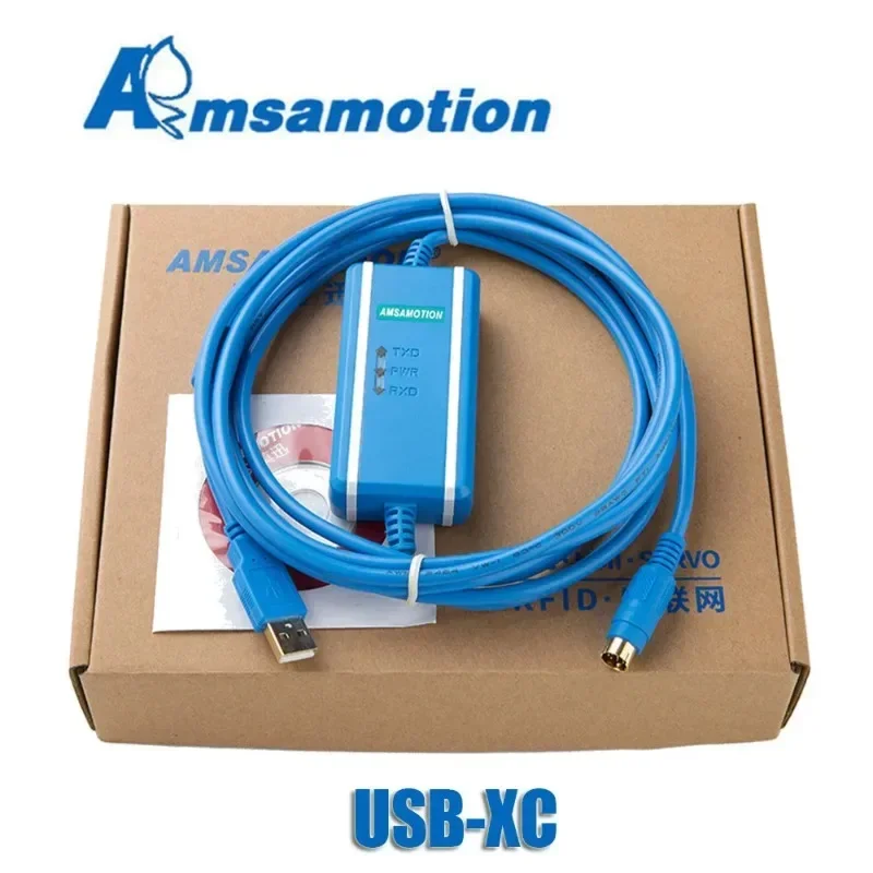 USB-XC+ Suitable For Xinje XC1/XC2/XC3/XC5 Xinje Programming Cable Isolation Version Data Download Wire