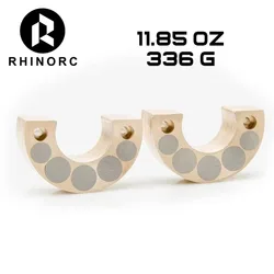 Brass Tungsten Steel Portal Axle Weights For RHINO Capra Axles Upgrade Parts Counterweight