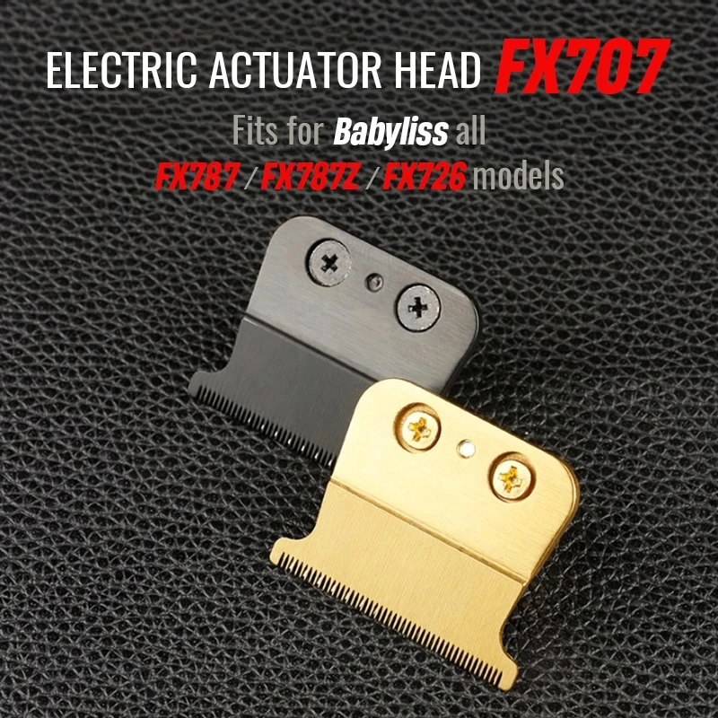 Professional Replacement Titanium Blade Set for BaBylissPRO Barberology FX787 and FX726, Fits All FX787, FX726 Clippers