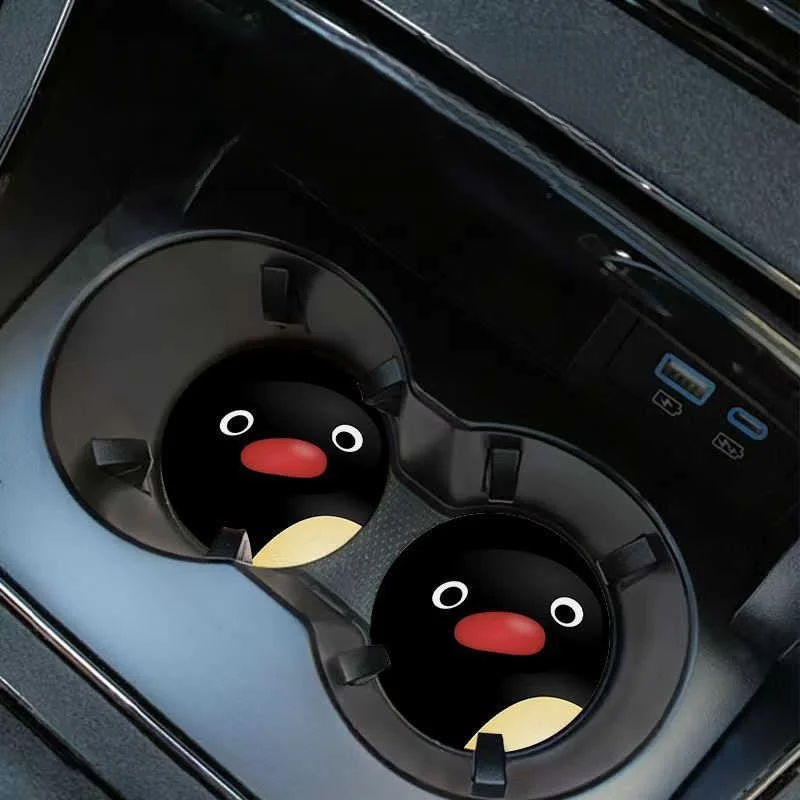 Penguin Car Cup Coasters 6