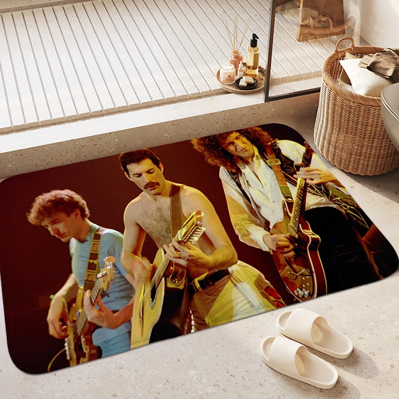 

Bathmat Mats Queen Front Door Entrance Carpet for Bedroom House Interior Entrance Mat Kitchen Accessories Carpet Living Room Rug