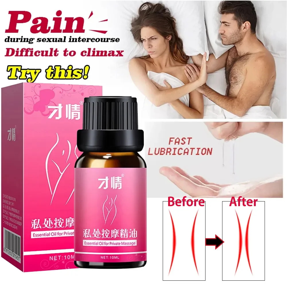 Aceite potenciador de la Libido para mujer, aceite para orgasmo extremo, aceite Vaginal, lubricante sexual, estimulación del clítoris