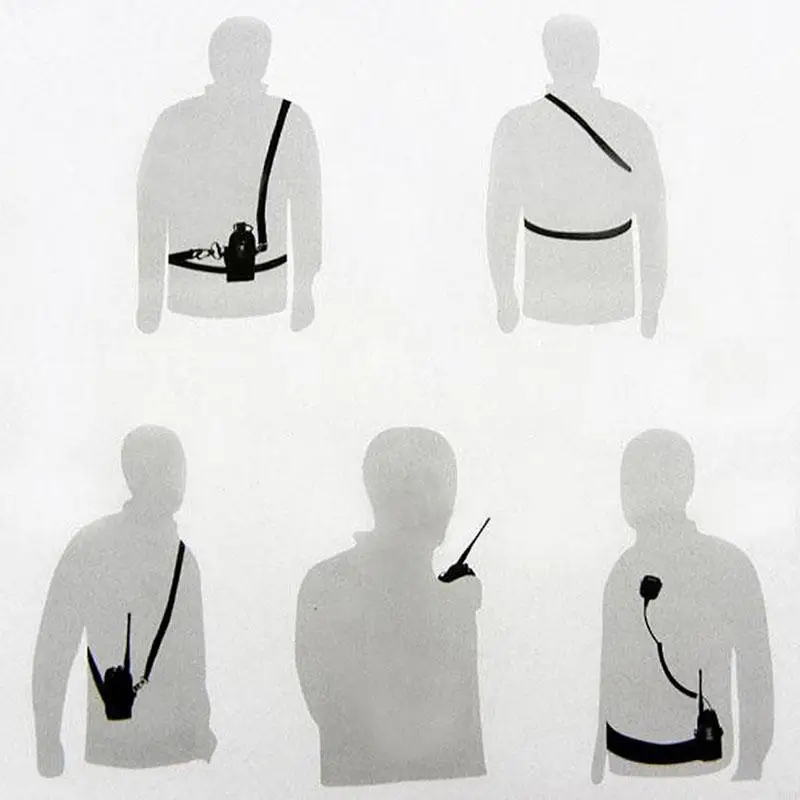 A9LF 1 PC راديو آمن ومريح متعدد الوظائف لحامل الحالة متوافق مع UV-5R UV82 UV8D UV6 GT-3