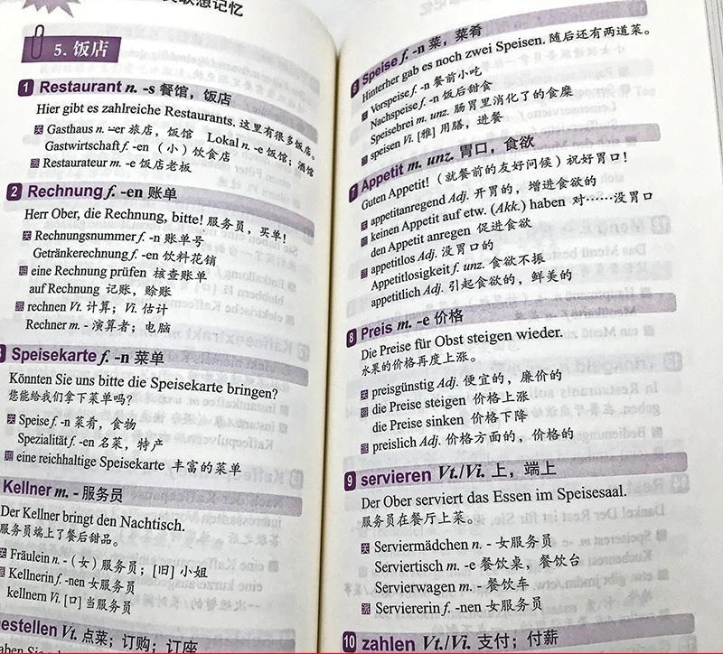 10000 German word classification associative memory mind map German textbook learning vocabulary classification learning