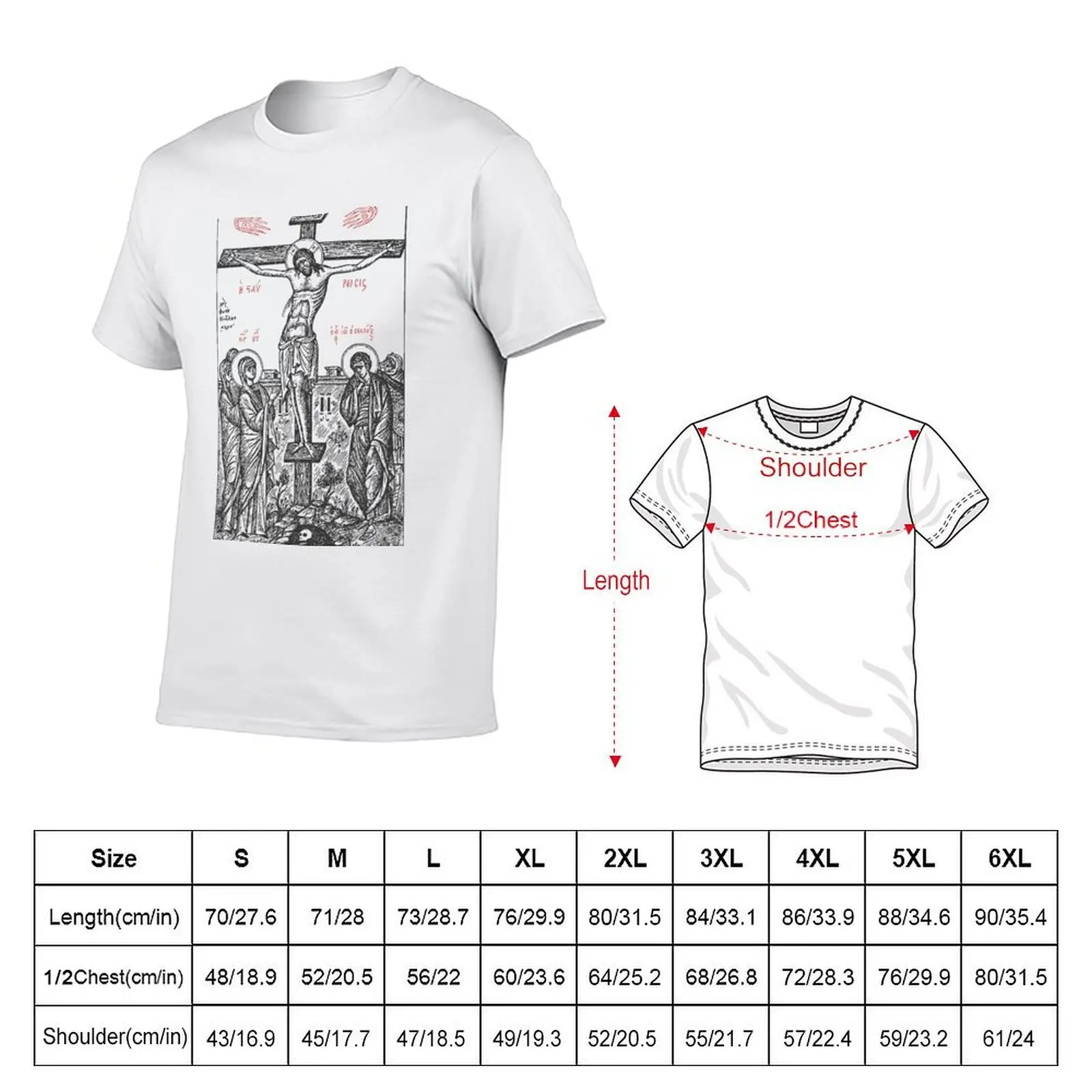 The Death of Christ Orthodox T-Shirt cute clothes customs shirts men