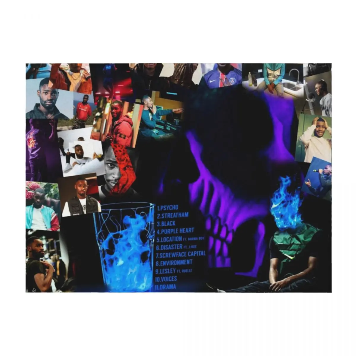 

Dave rapper Throw Blanket Stuffeds Cute Luxury Beautifuls Blankets