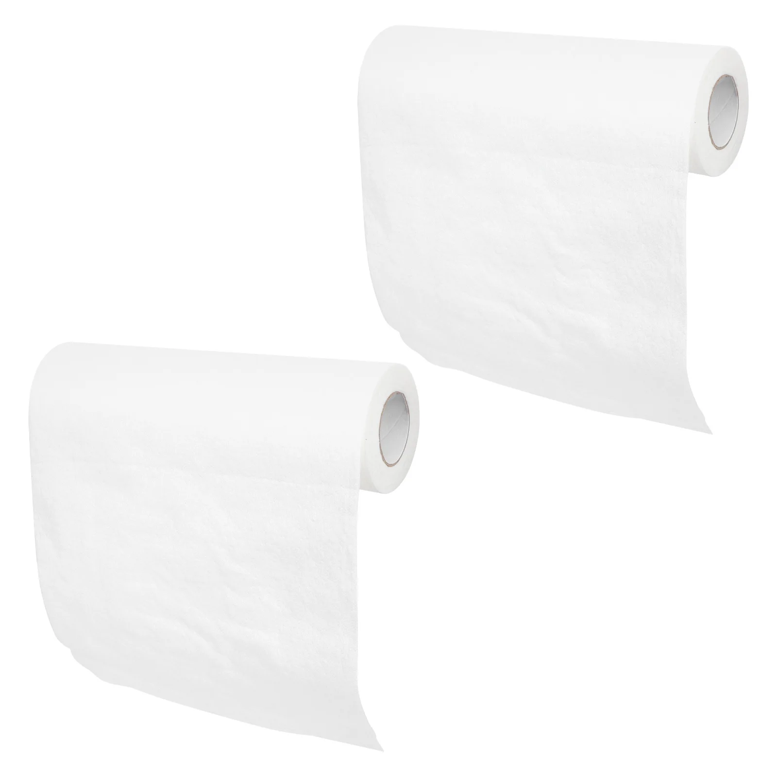 

Kitchen Paper Reusable Dish Cloth 2 Rolls Non-woven Cleaning Grease Wash Cloths Multi-function Towel Bamboo Kitchen Accessory