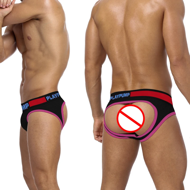 Cotton Men\'s Sexy Underwear Comfortable Breathable Bikini Briefs Boxers Underpants Gay Sissy Panties for Men