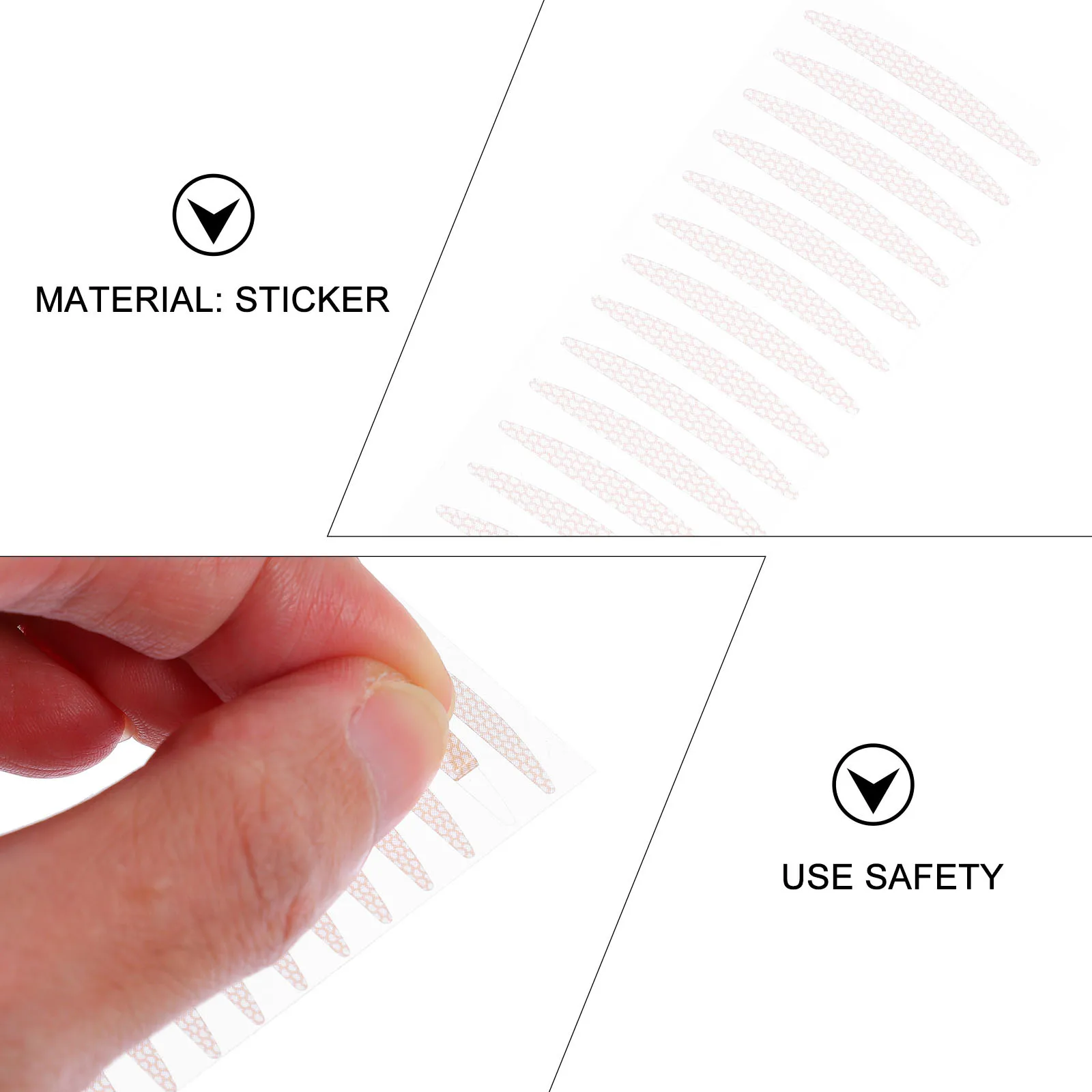 

Invisible Eyelid Stickers Breathable Double Eyelid Tape Small Design Comfortable Fit Eye Makeup Tool For Women