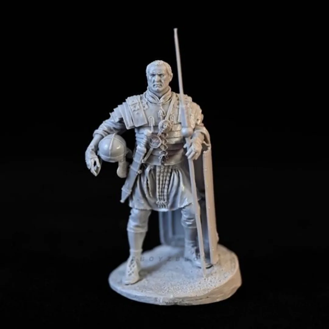 

1/24 Scale Resin Figure Assembly Model Kit Ancient Roman Armored soldier Unassembled Unpainted 3D printing Statue toy 316