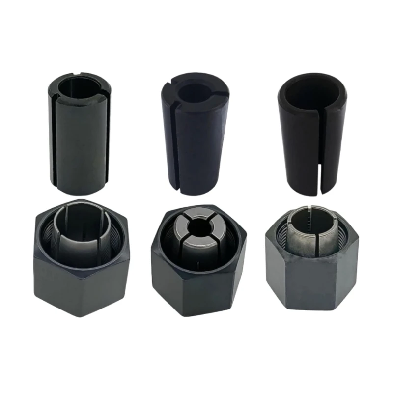Rustproof Automotive Handheld Disassembly Tool Collet Chuck And Nut Set