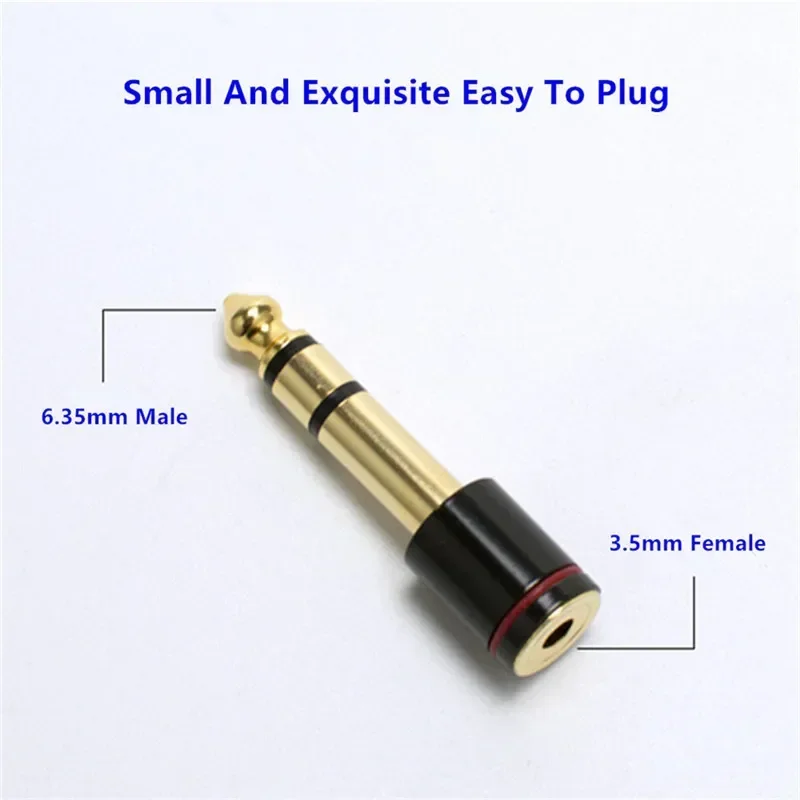 Audio Adapter 6.5mm To 3.5 Jack 1/4\