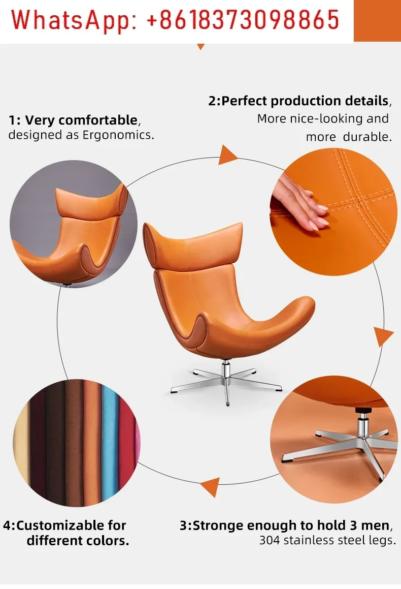moderno in pelle imola design soggiorno mobili per la casa per il tempo libero divano singolo sedia e pouf