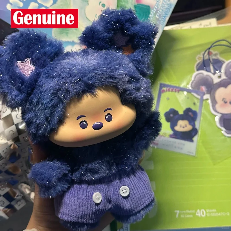 Original Mickey Head In The Clouds Series กล่องตาบอดไวนิลกระเป๋าจี้ตุ๊กตาสะสม Mystery Box ของเล่นอินเทรนด์ของขวัญน่ารัก