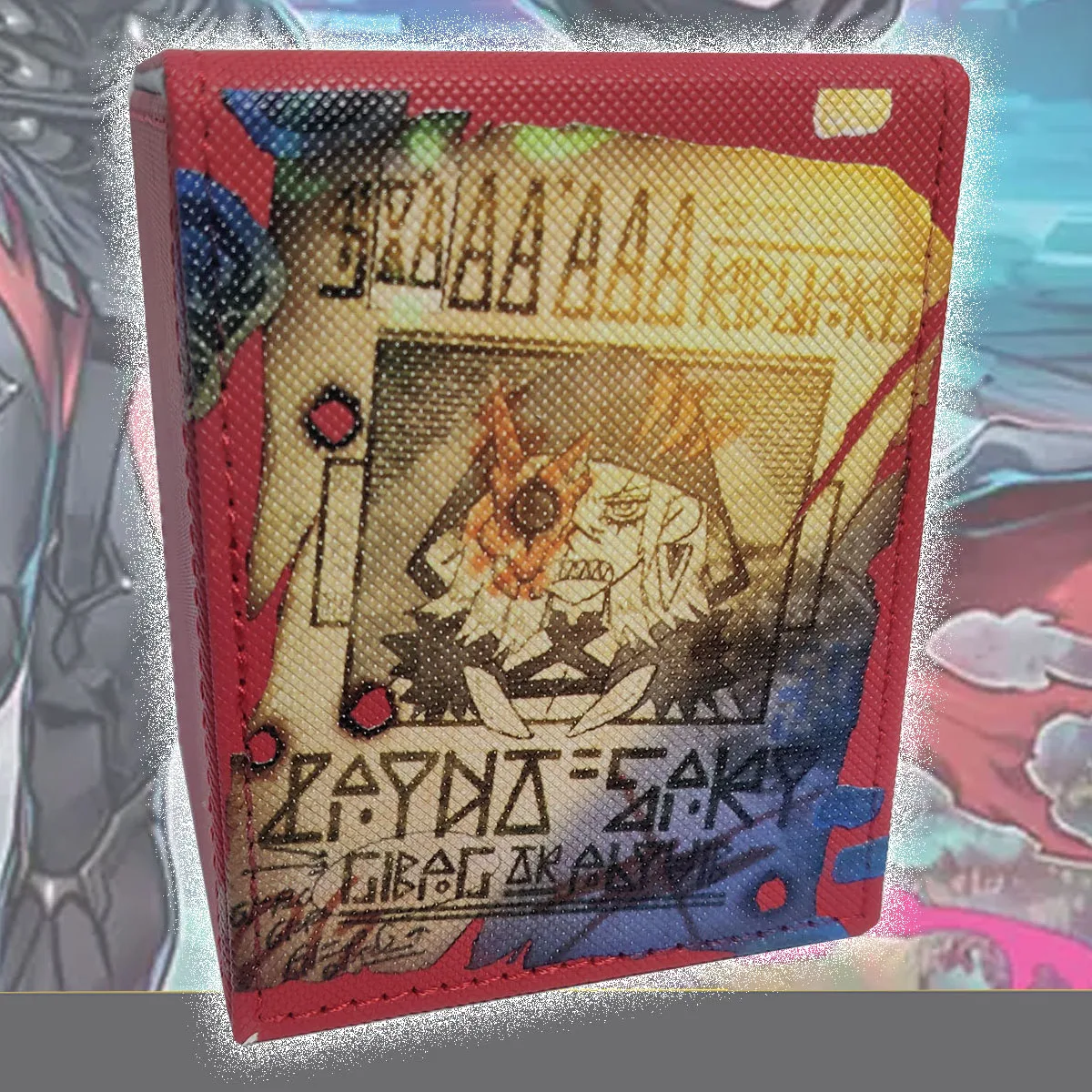 DIY 직접 만드는 유희왕! 디아벨스타 블랙 위치 카드 보관함 Ygo 가죽 컬렉션 카드 보호 상자 애니메이션 카드 선물