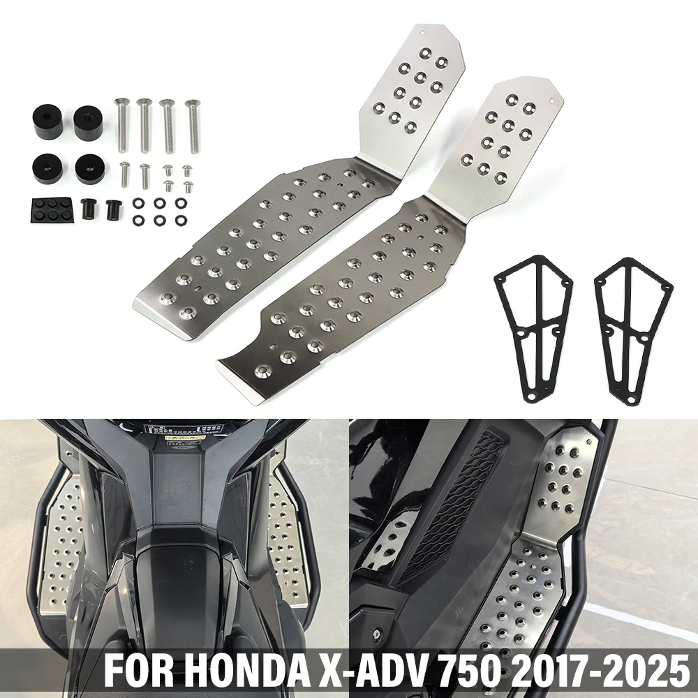 

Motorcycle Foot Plate Board Pedals Footrest FootBoard FOR HONDA X-ADV 750 X ADV750 2025 2024 2023 2022 2021 2020 2019 2018 2017