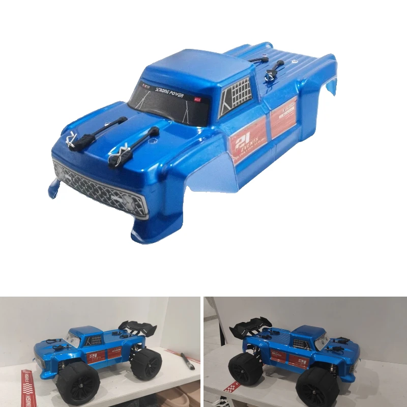 Mjx 14210 Rc Car Body Shell Blue Pre Painted Modified For Little Wanderer Off Road Remote Control Truck Upgrade Replacement
