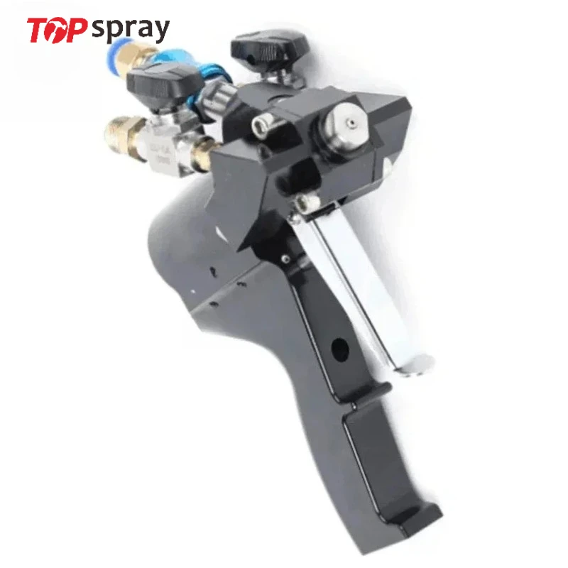 Topspray PU P2 مسدس رش رغوي من مادة البولي يوريثين PU Gun 35Mpa مع مجموعة الملحقات جودة عالية
