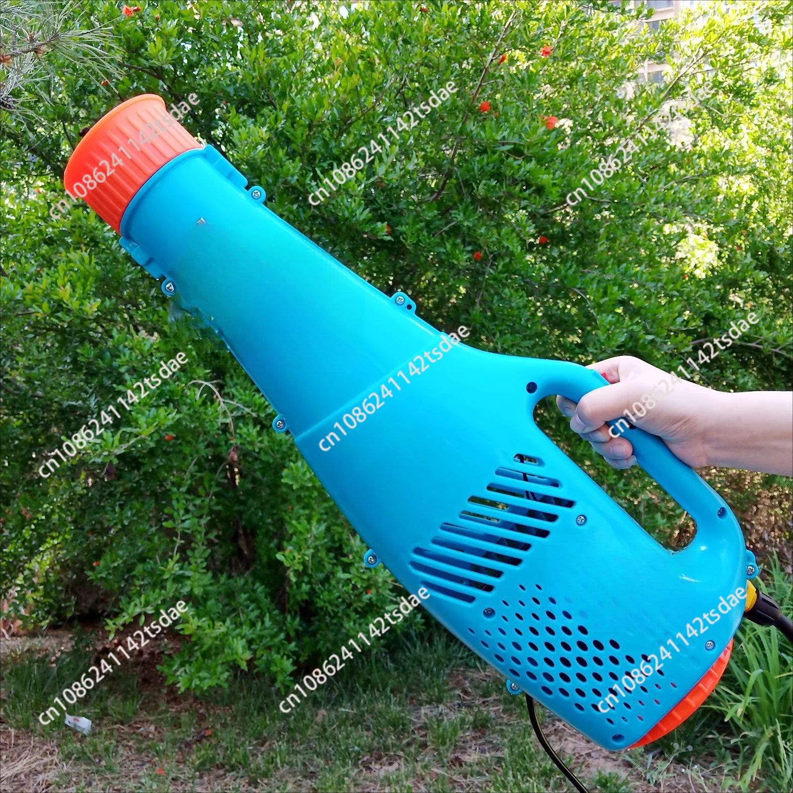 حديقة الزراعية منفاخ الهواء بخاخ كهربائي منفاخ فوهة البخاخ الكهربائي تعفير منفاخ الهواء إرسال موزع الضباب #3