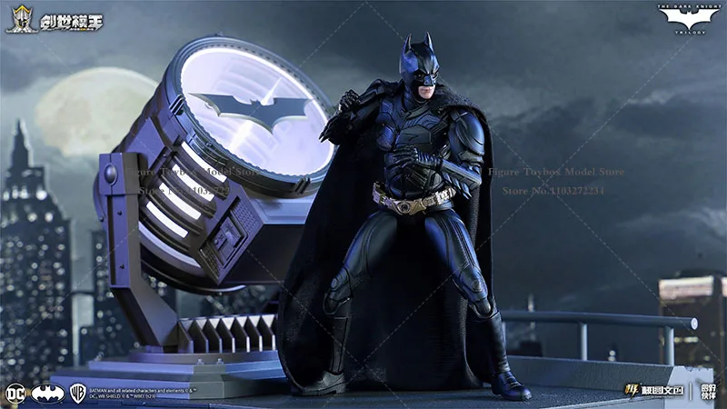 Original DC ตุ๊กตา DIY Assembly รุ่น 1/12 Batman Collectible Action Figure Dark Knight 6 "ชุดแฟนงานอดิเรกของเล่น