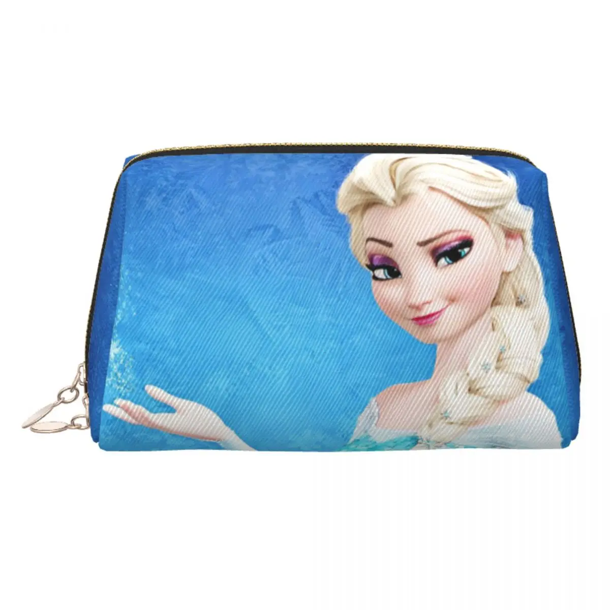 

Custom Elsa Anime Frozen Princess Travel Cosmetic Bag Women Superpowers Makeup Toiletry Organizer Lady Beauty Storage Dopp Kit