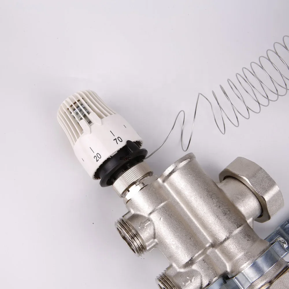 China Factory Directly Sell Underfloor Heating Parts Water Mixing Valve Fittings Union Pluming Control System DN25
