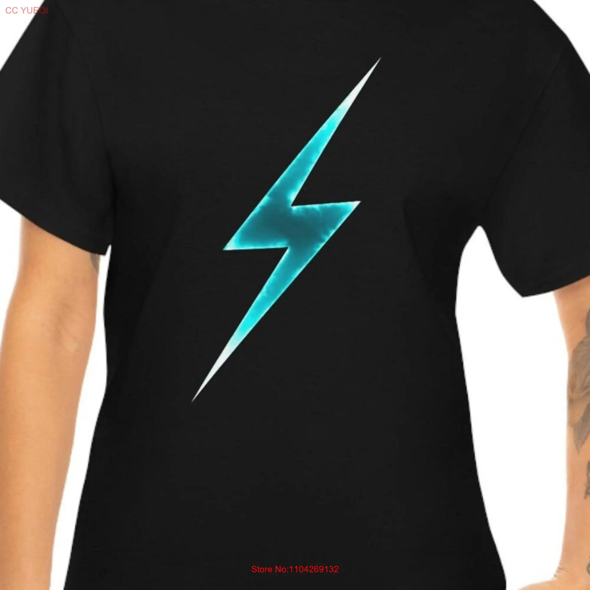 Lightning BolT T Shirt Aesthetic Clothes Zeus Trendy Fro Him For Her long or short sleeves