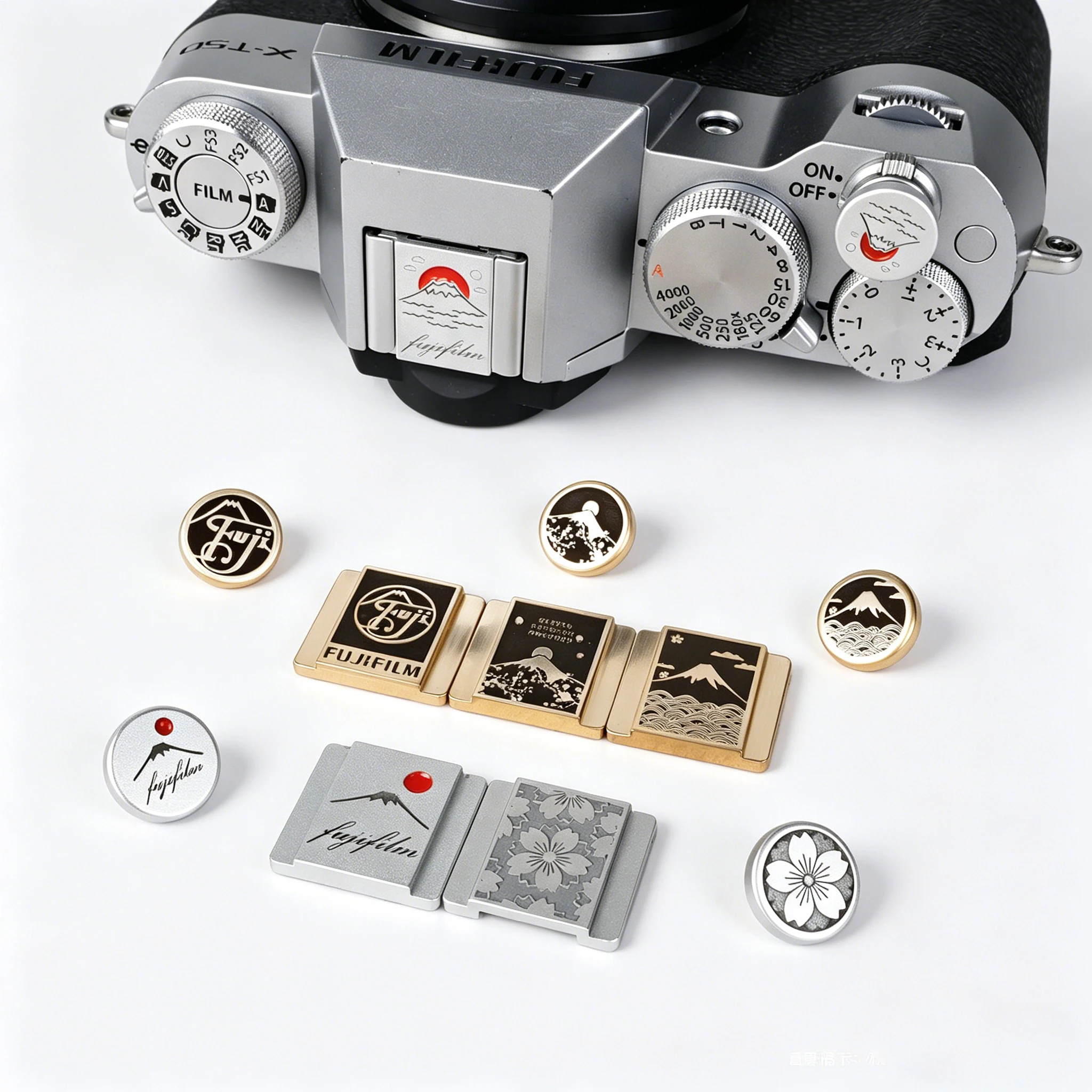 Metall-Kamera-Blitzschuhabdeckung Staubdichte Blitzschuh-Schutzkappe für Fujifilm XS10 XM5 XE4 XT5 XT30II XH2S XA7 X100VI XT50 Nikon ZFC
