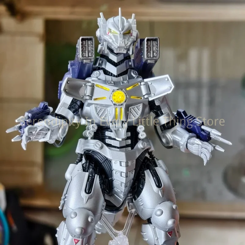 Keeppley Mecha Godzilla Mfs 3 Building Blocks Set Licensed Monster Action Figure Model Desktop Collectible Adult  Collection Toy view 3