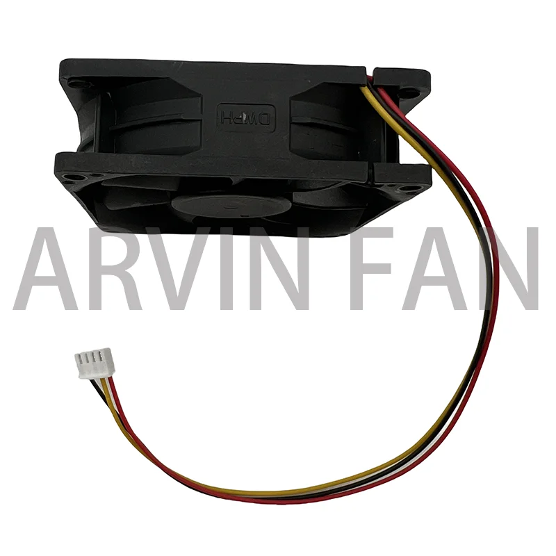 Imagem -03 - Interruptor do Permutador para Ventilador de Refrigeração Rolamento de Esferas Duplo 80x80x25 mm Fios 80 mm 12v 0.40a Fios Pinos Servidor Fãs Efc08e12d-ef03 Nova Marca