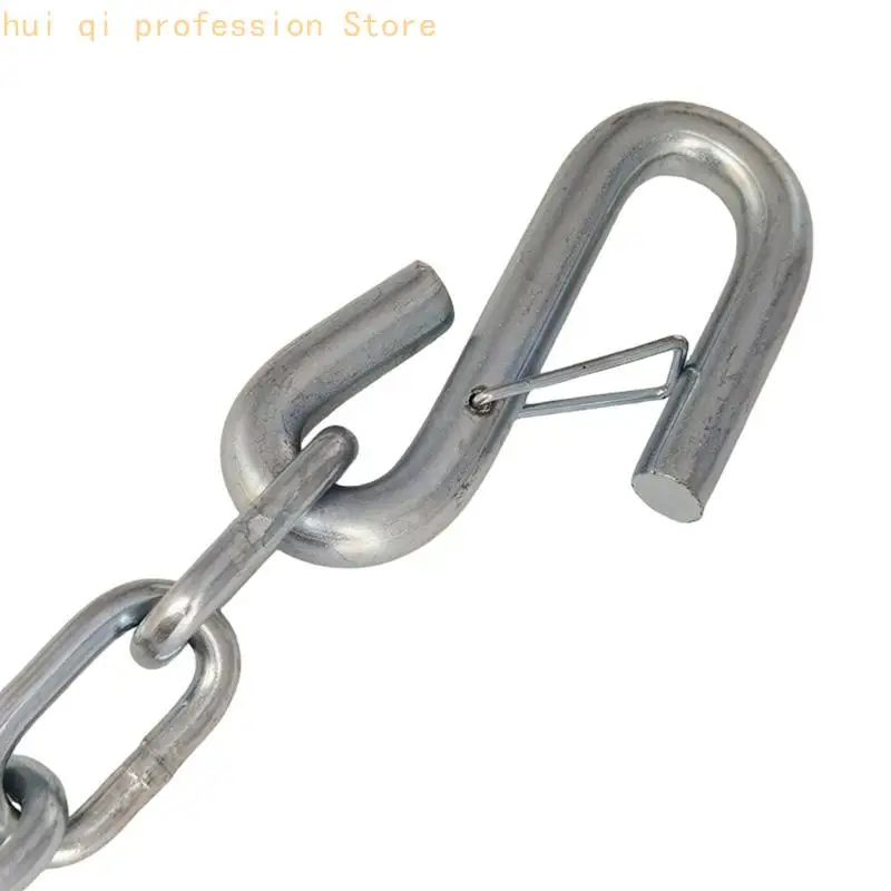 Anhänger-Sicherheitskette aus beschichtetem Metall, 1 Meter Abschleppkette für den Anschluss H8WE – Detail 4